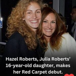 Julia Roberts’ 16-year-old daughter, Hazel Roberts, has her inaugural appearance on the Red Carpet.