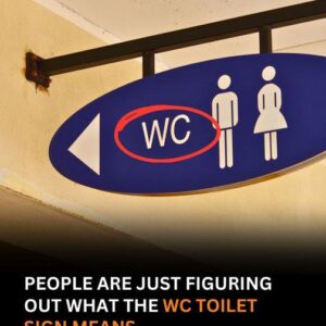 People Are Only Now Figuring Out What The WC Toilet Sign Means